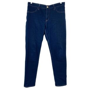 &Denim Skinny Ankle Jeans Dark Wash